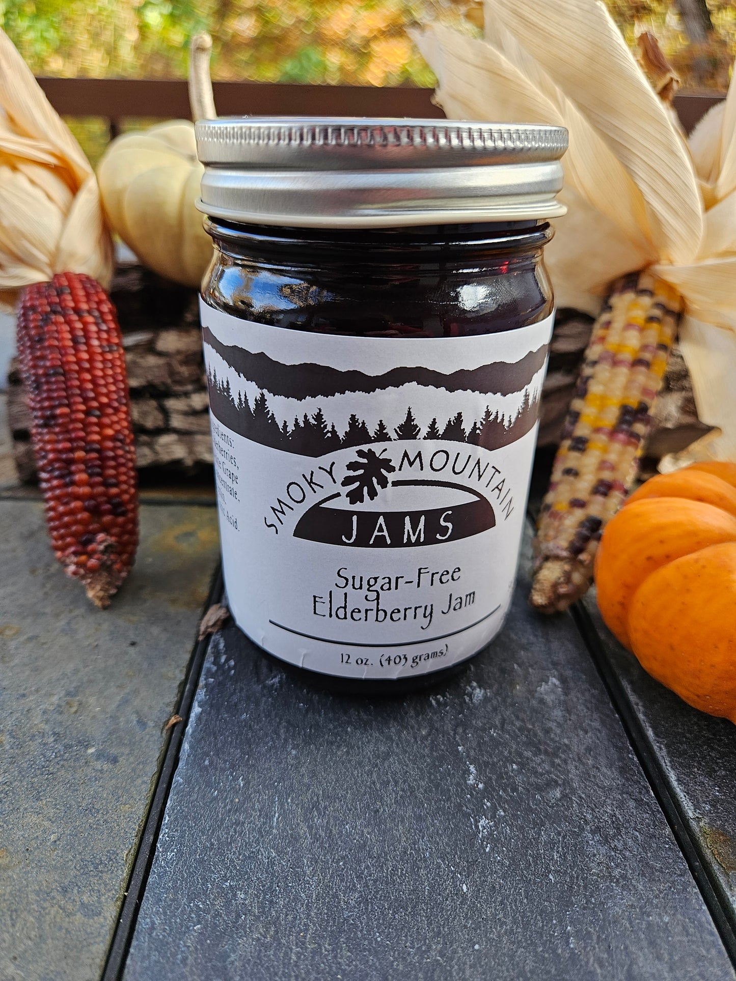 Homestyle Sugar Free Elderberry Jam
