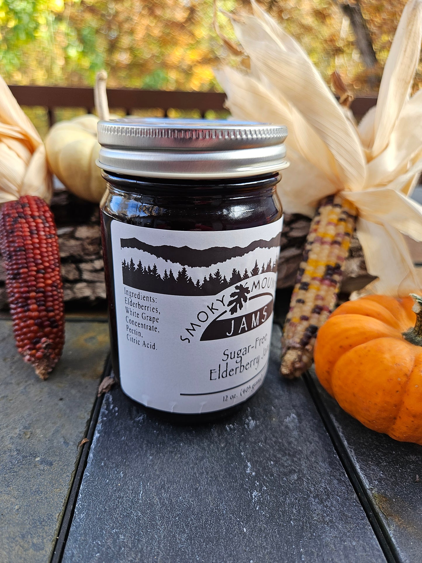 Homestyle Sugar Free Elderberry Jam