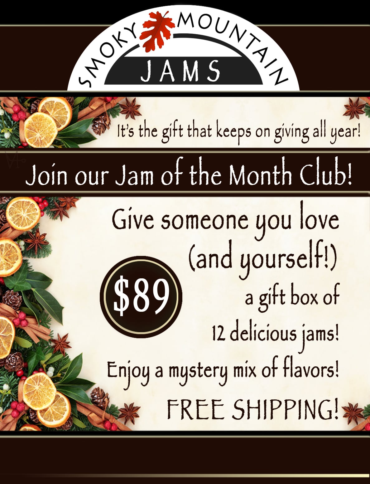 Jam of the Month Club Giftset