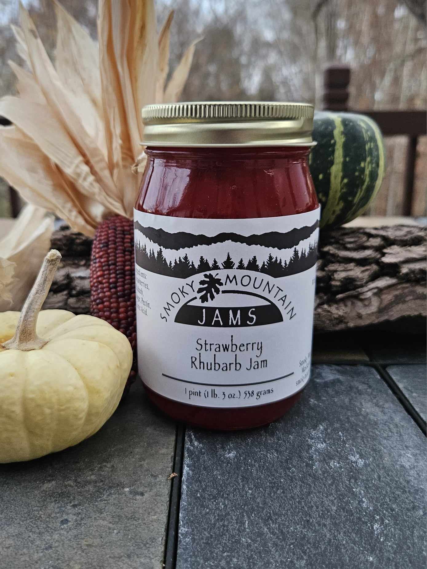 Homestyle Strawberry Rhubarb Jam