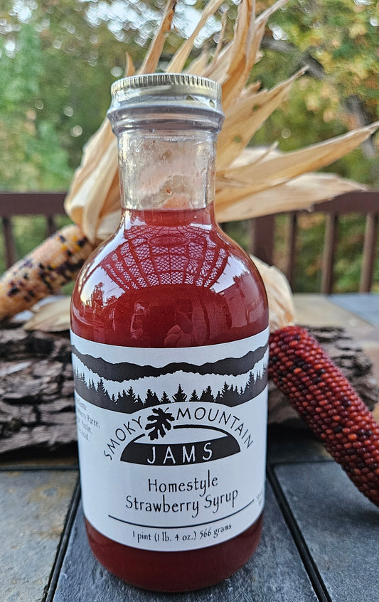 Handcrafted Homestyle Strawberry Syrup