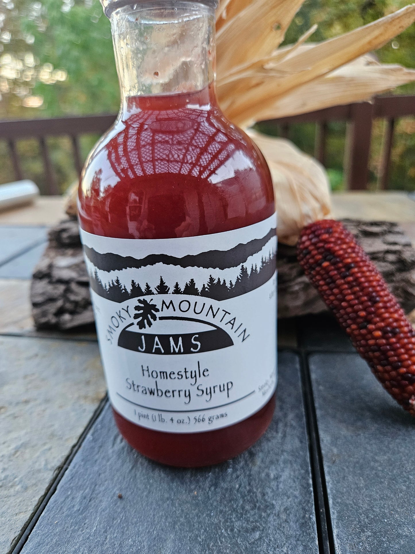 Handcrafted Homestyle Strawberry Syrup