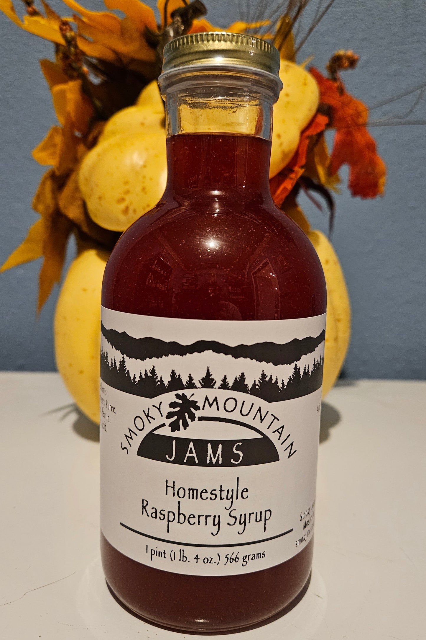 Homestyle Raspberry Fruit Syrup