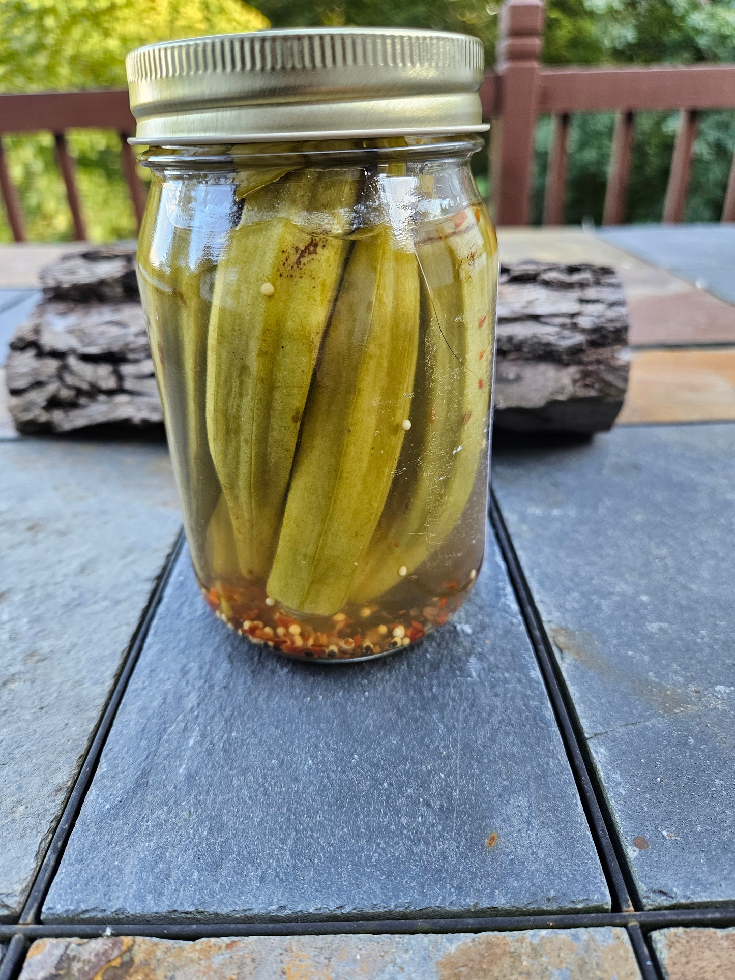 Homestyle Fresh Pickled Okra