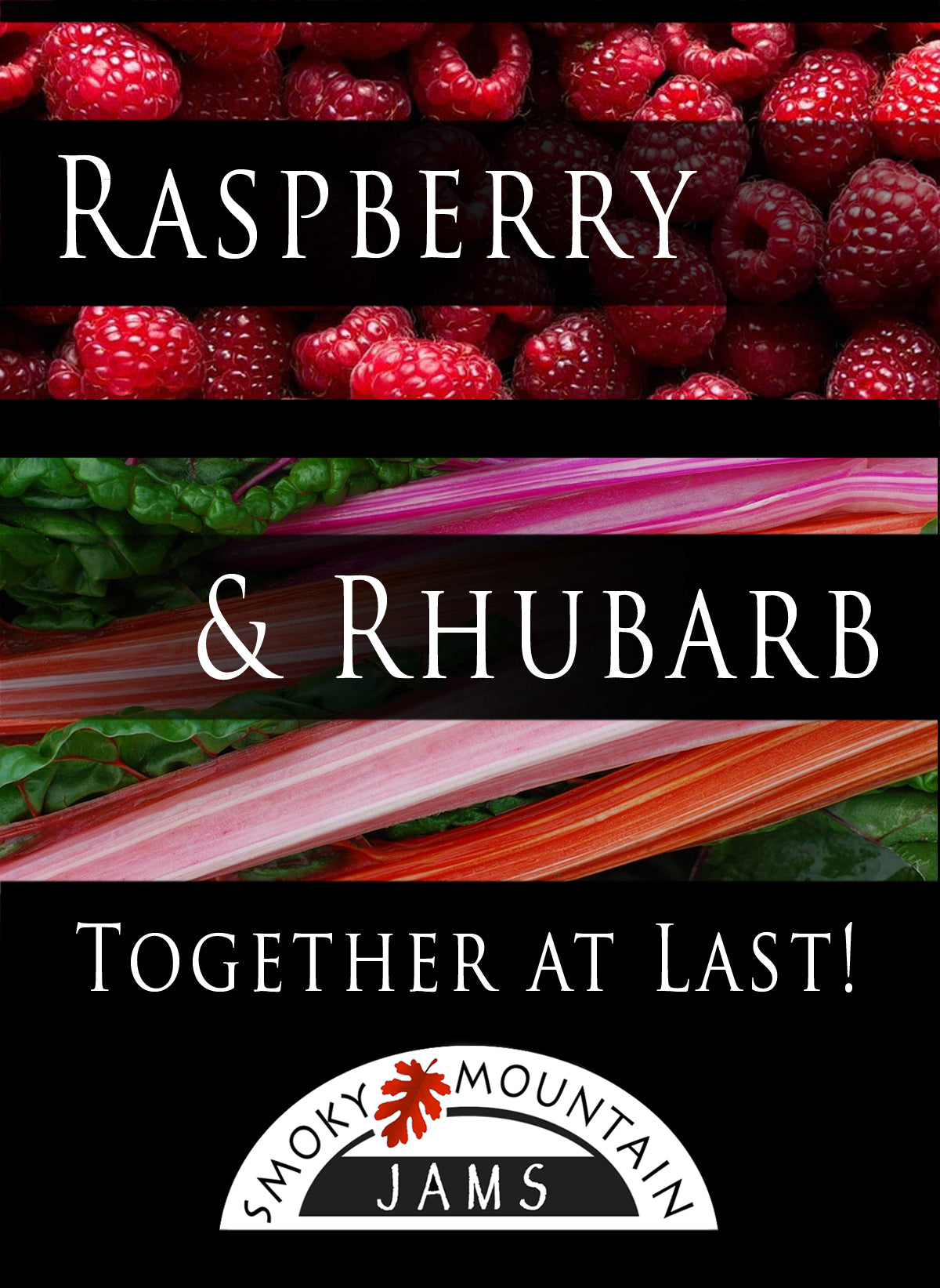 Homestyle Raspberry Rhubarb Jam